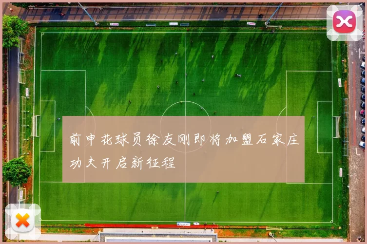 前申花球员徐友刚即将加盟石家庄功夫开启新征程